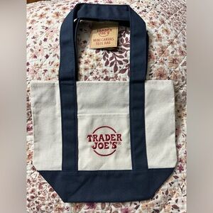 Trader Joe’s Mini Bag - blue